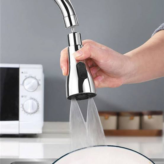360° Rotating Tap Extender for Kitchen & Bathroom | Water-Saving Faucet Nozzle Attachment – Universal Fit